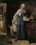 Jean Baptiste Simeon Chardin The Return from Market oil on canvas